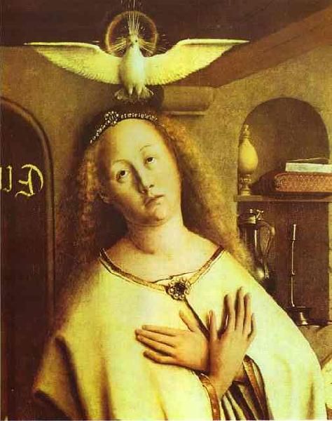 Jan Van Eyck The Ghent Altar France oil painting art